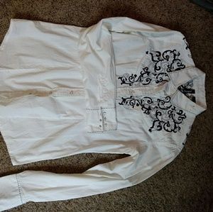 RU Cowgirl embroidered western shirt